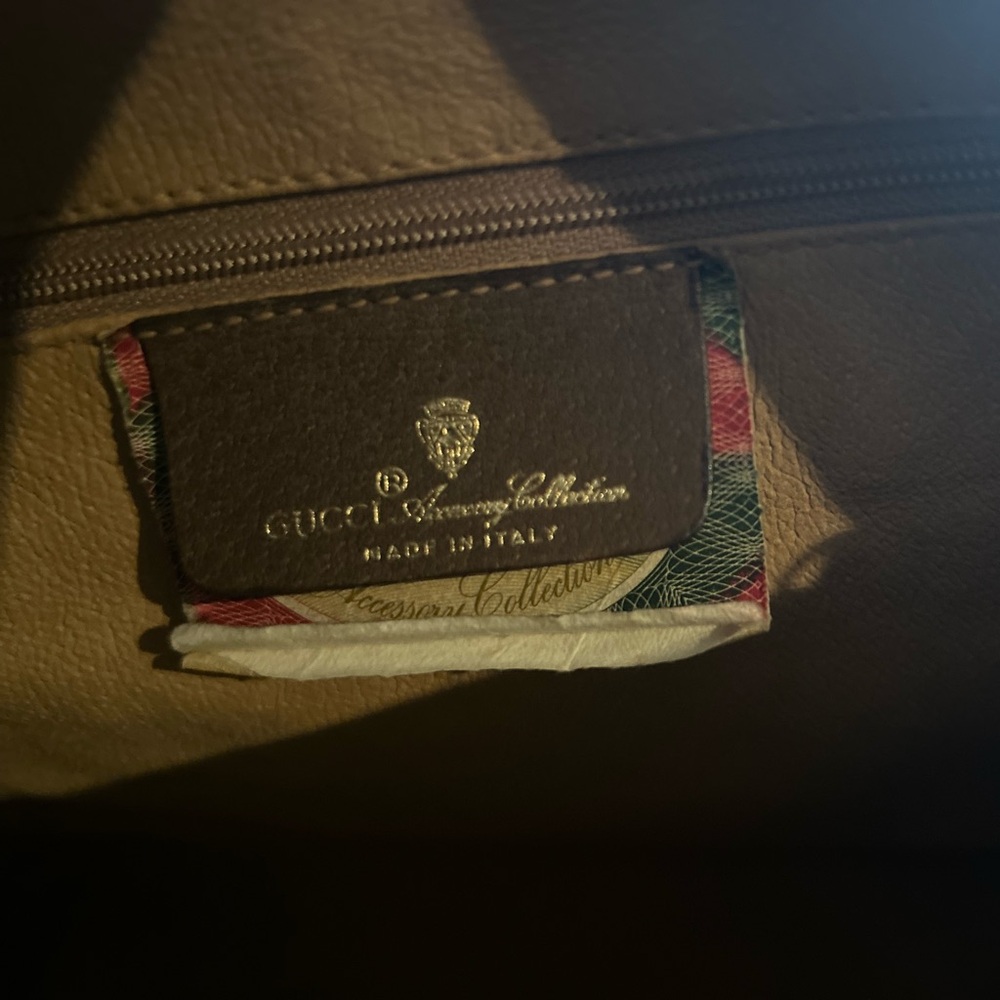 Authentic Gucci Boston Satchel Bag Brown Monogram Coated Canvas - Picture 13 of 16